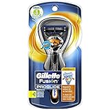 Gillette Fusion Proglide Men's Razor With Flexball Handle Technology and 2 Razor Blade Refills