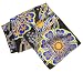 Dancing Stars on Black Pangborn Design Scarf 11008
