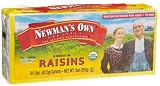 Newman's Own Organics California Raisins (1.5-Ounce), 6-Count Boxes (Pack of 12)
