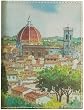 Florence Art Genuine Leather Journal / Diary, 5x7"