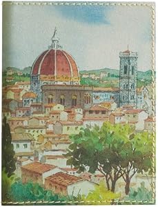 Florence Art Genuine Leather Journal / Diary, 5x7"