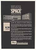 1961 Bendix G-20 Computer SPACE Programming Print Ad (42104)
