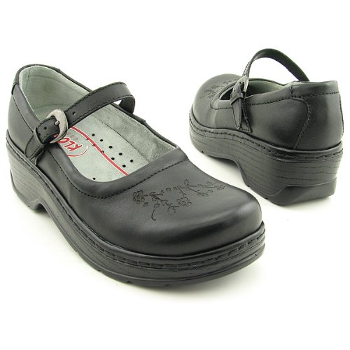 KLOGS Tampa Black Clogs Mules Shoes Womens Size 9.5
