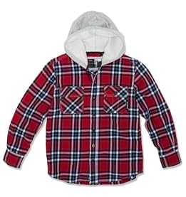 LITTLE BOYS Milton Flannel Hoodie