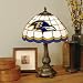 Baltimore Ravens Desk Lamp - Tiffany Style NFL Football Fan Shop Sports Team Merchandise