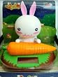 Solar Powered Shaking and Nodding Bobble Head *Rabbit* Figures for Desktop or Car