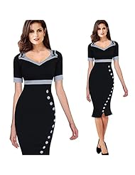 V-neck  Ruched Mermaid Cotton  Dress With a Bow(s)