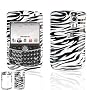 ZEBRA DESIGN SNAP-ON COVER HARD CASE PROTECTOR for BLACKBERRY CURVE 8300 / 8310 / 8320 / 8330