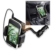 Wireless FM Transmitter, Holder, Car Mount For HTC EVO 3D, HD7S, T-mobile G2x, LG G2x, P920 Optimus 3D, Thrill 4G, Sony Ericsson Xperia Play, Barnes and Noble Nook, Nook Color