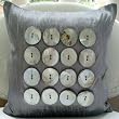 Vintage Pearls - Throw Pillow Covers - Silk Pillow Cover with Mother Of Pearls