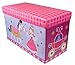 Fairytale Princess Castle Collapsible Cushion-Topped Organizer - Pink and Purple