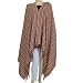 Woolen Shawls Solid Color Apparel Accessory 86 x 39 inches