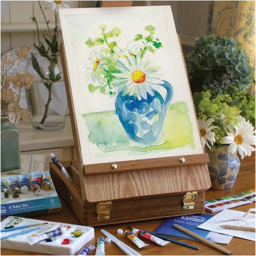 Cotman Watercolour Table Easel Set