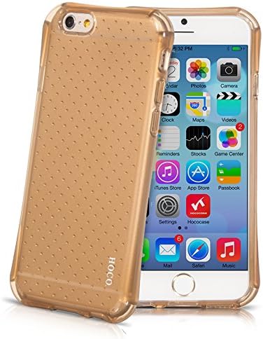 iPhone 6 Case, Honeycase Slim Bumper Case for iPhone 6 4.7 Inch With Soft Flexible TPU Material for Scratch Resistant Shock Absorption - [ECO-Friendly Material and Packaging, Lifetime Warranty] (Champagne)