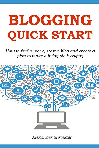 BLOGGING  QUICK START: How to find a niche, start a blog and create a plan to make a living via blogging