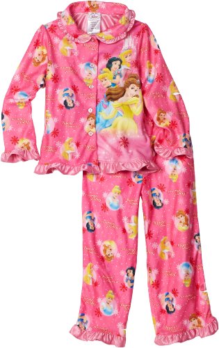 Girls 2-6X Snow Princess 2 Piece Pajama Set