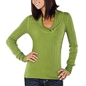Mossimo Supply Co. Juniors Shawl Collar Sweater - Soft Fern