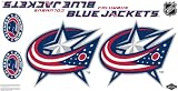 NHL Columbus Blue Jackets Car Decals Medium - 49-by-25-Inch