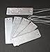 Aluminum Plant Label Tree Tags Pot Label Tag Outdoor Marker Metal 25 Labels