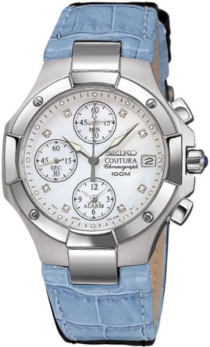 Seiko Women's SNA467 Coutura Alarm Chronograph Watch Seiko Women's SNA467 Coutura Alarm Chronograph Watch