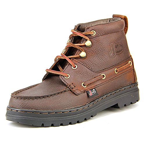 Justin Boots L0991 Women Round Toe Leather Brown Hiking Boot