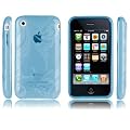 Silikonh�lle Gel Case Tasche f�r das Apple iPhone 3G/3GS Flavia T�rkis + Gratis Displayschutzfolie