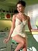 Yellow Mesh Chemise Babydoll g-String Thong 2 Piece Set New Fashion Trends