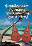 GeorgeBoards.com Acoustic-Hawaiian Steel Guitar Rag Open 