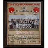 Mounted Memories Browns Healy Plaque 1964