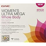 GNC Women's Ultra Mega Whole Body Vitapak Program, 30 Packs
