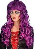Smiffys Siren Wig - Purple and Black - Ladies