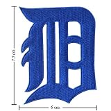 Detroit Tigers Primary Logo 1 Emrbroidered Iron on Patches From Thailand