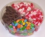 Scott's Cakes 4-Pack Cupid Corn, Conversation Beans, Valentine Beans, & Dark Pretzels
