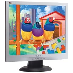 Viewsonc VA903M 48,3 cm (19 Zoll) LCD Monitor silber/schwarz