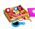 Girls Wooden Cosmetics Set