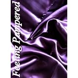 4 Pcs Luxurious 100% Mulberry Silk Charmeuse Sheet Set Queen Plum, Half of Retail