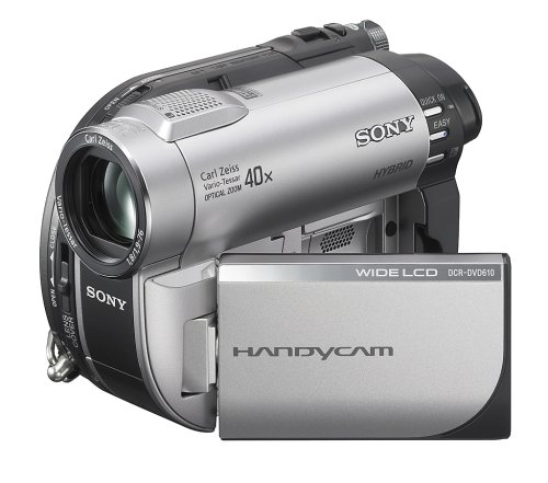 Sony DCR-DVD610 DVD Handycam Camcorder with 40x Optical Zoom