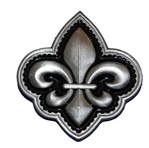 Z103 FLEUR DE LIS SYMBOL BELT BUCKLE
