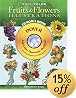 Full-Color Fruits and Flowers Illustrations CD-ROM and Book (Full-Color Electronic Design Series)