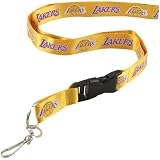 NBA Los Angeles Lakers Lanyard, Gold