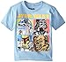 STAR WARS Little Boys 4 by D2 Tee, Light Blue, 6