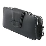 Samsung OEM Horizontal Black Leather Pouch for Samsung R510 A717 A727 T509 T519 M620 - WT17200000137
