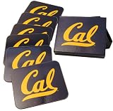 EuroQuest Imports Set of 6 Coasters, Cal Berkeley