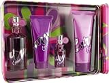 Curve Crush by Liz Claiborne for Women. Set-Eau De Toilette Spray 3.4-Ounces & Body Lotion 6.7-Ounces & Shower Gel 3.4-Ounces & Perfume Purse Spray .5