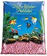 Pure Water Pebbles Aquarium Gravel, 25-Pound, Neon Pink