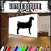 Boer Goat Shadow Animal Animals Vinyl Decal Sticker 007