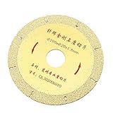 丸ノコアクセサリ ダイヤモンドスライス 鋸刃 金属 切断鋸 100mm*18mm*20mm ゴールデン