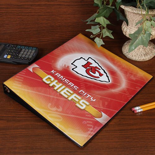 Kansas City Chiefs 3 Ring Binder - 1