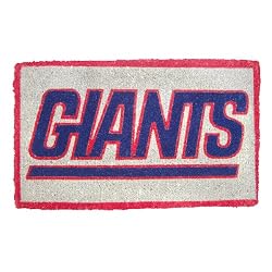 Team Sports New York Giants 18x30 Bleached Welcome Mat