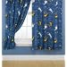 CharacterWorld Wall-e Stars Curtains Including Tie Backs, 72 Inch